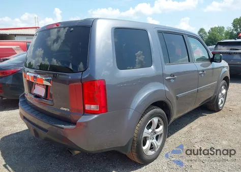 2015 Honda Pilot Ex-L from USA, damaged, VIN 5FNYF4H52FB074295